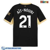 Fotballdrakt Herre Manchester City Rayan Ait-Nouri #21 Bortedrakt 2026-27 Kortermet